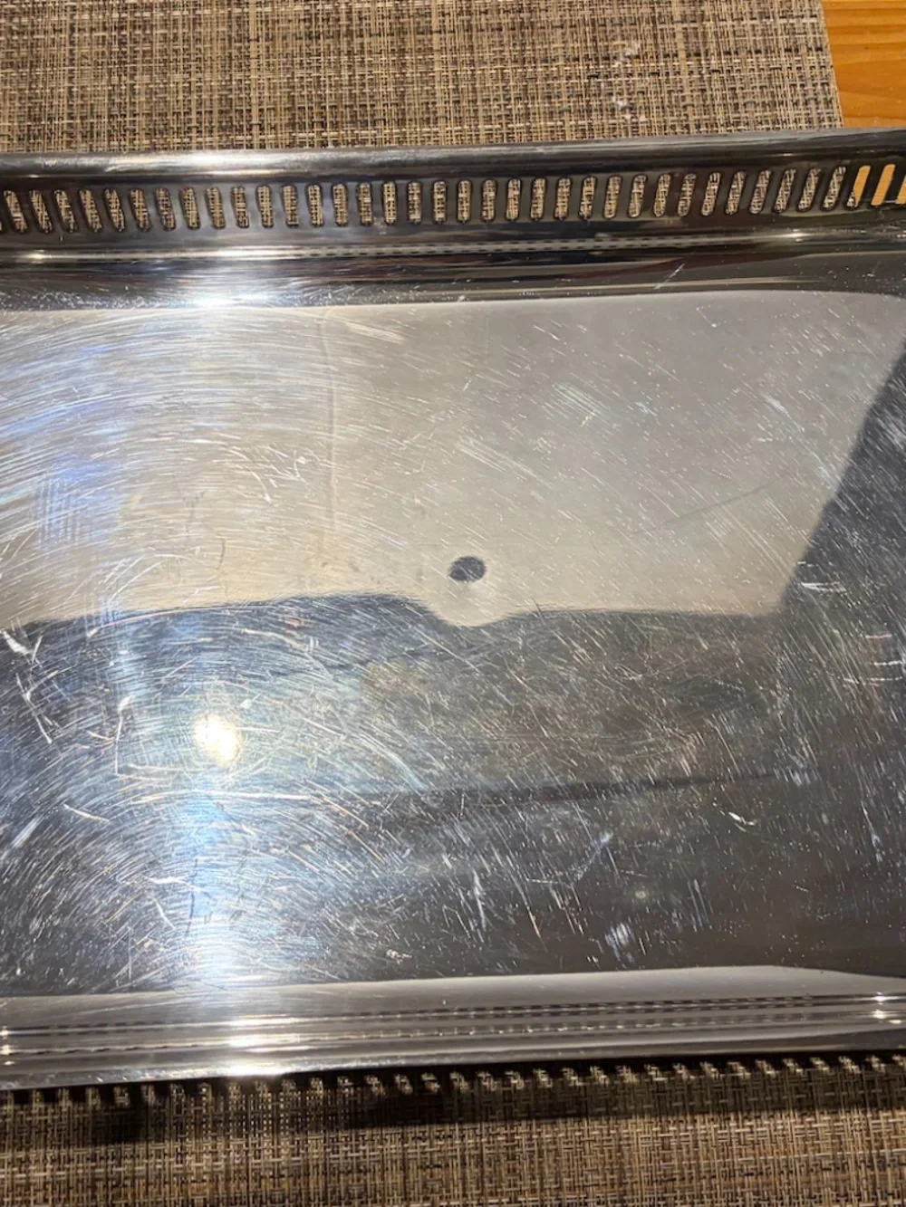 Vintage Silver Plated Casserole Serving Tray